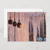 De IJskillen van de cellen in Licht het Plaatsen Z Briefkaart (Voorkant / Achterkant)