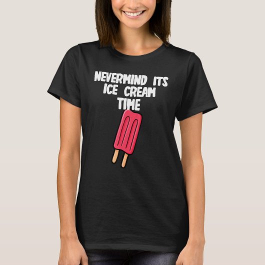 De ijsklok-tijd van het net t-shirt (Voorkant)