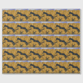 De IJslandse paarden abstract Cadeaupapier (Vlak)