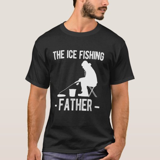 De Ijsvisser Vader Papa Vaderdag T-shirt (Voorkant)