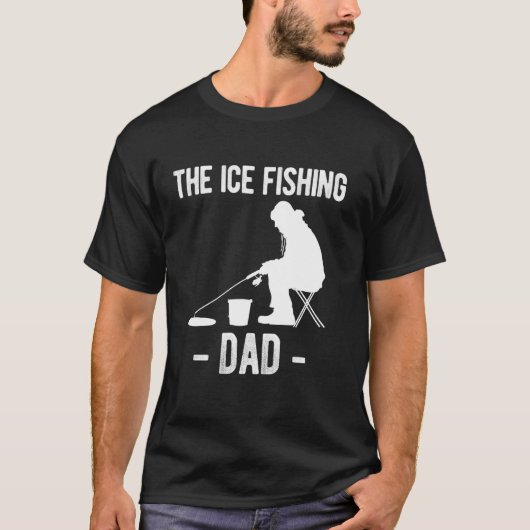 De Ijsvisser Vader Vaderdag T-shirt (Voorkant)