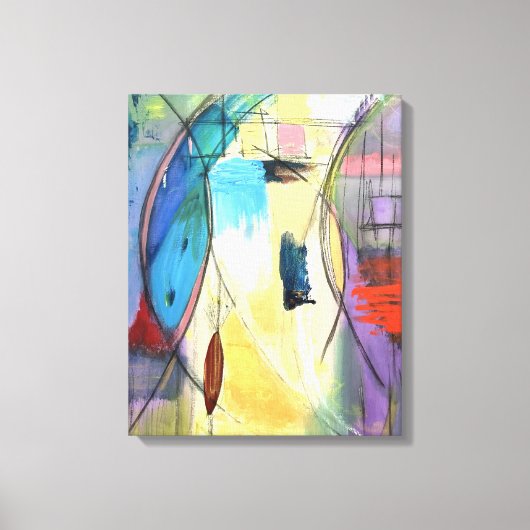 De ijsvogel door Joan Soilleux Canvas Afdruk (Voorkant)