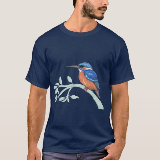 De ijsvogel t-shirt (Voorkant)