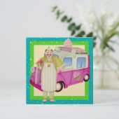 De ijswagen - SRF Kaart (Staand voorkant)