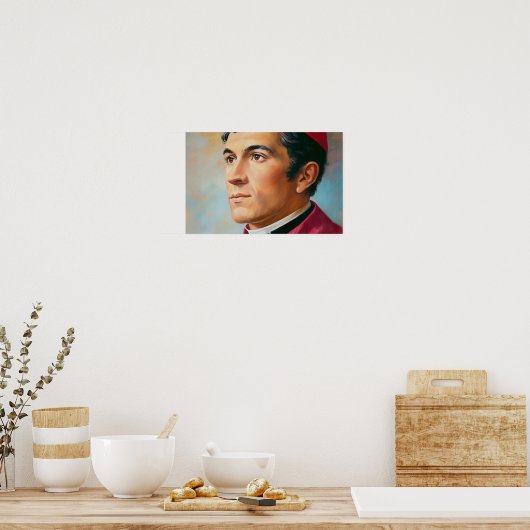 De ijver van de heilige Antonius Maria Claret Poster (Keuken)