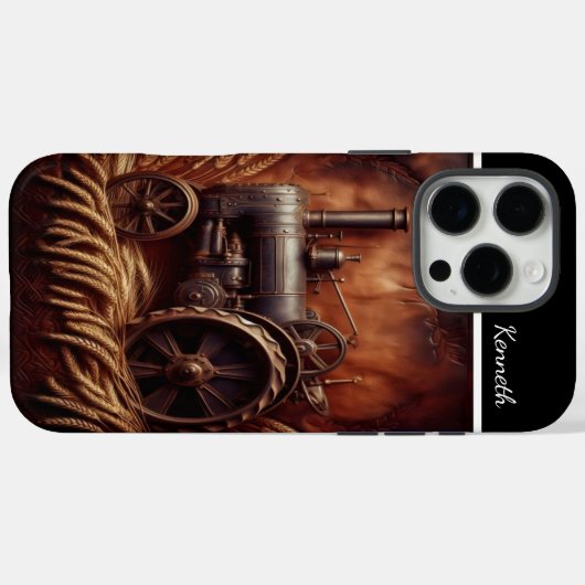 De ijzeren oogst Case-Mate iPhone case (Achterkant (horizontaal))