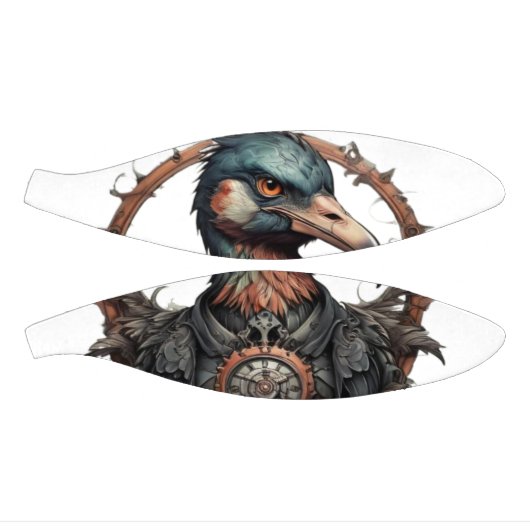 De ijzeren snavel: een steampunk ibis basketbal (Panelen)