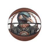 De ijzeren snavel: een steampunk ibis basketbal (Voorkant)