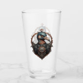 De ijzeren snavel: een steampunk ibis glas (Voorkant)