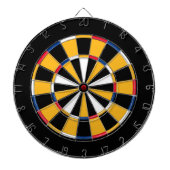 De ijzeren stad dartbord (Voorkant)