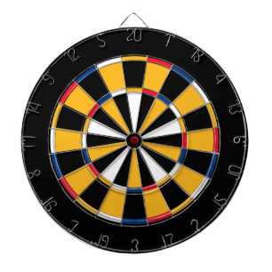 De ijzeren stad dartbord