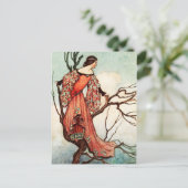 De ijzeren stove: De verloren prinses klimt een bo Briefkaart (Staand voorkant)