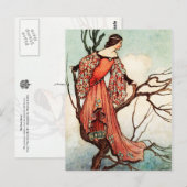 De ijzeren stove: De verloren prinses klimt een bo Briefkaart (Voorkant / Achterkant)