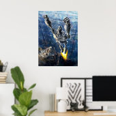 De ijzerreuzenreus poster (Thuiskantoor)