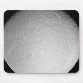 De ijzige maan van Saturnus Rhea Muismat (Voorkant)