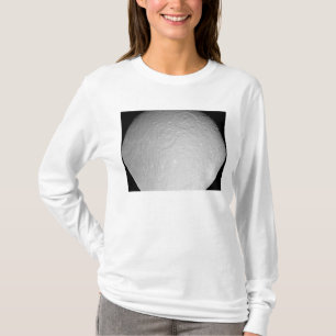 De ijzige maan van Saturnus Rhea T-shirt