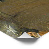 De Ile Notre-Dame 1590-3 (olie op canvas) Poster (Hoek)