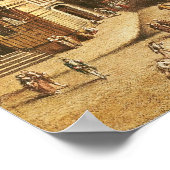 De Ile Saint-Louis van de Greve Poster (Hoek)