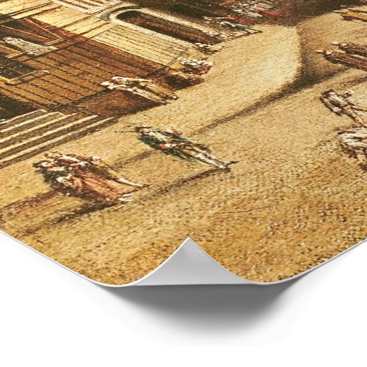 De Ile Saint-Louis van de Greve Poster (Hoek)