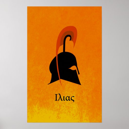 De Iliad Poster (Voorkant)
