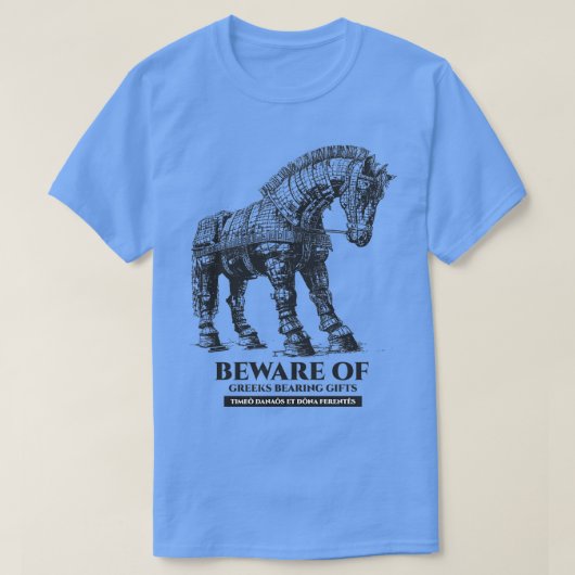 De Ilias Homer 10 T-shirt (Design voorkant)
