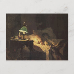 De Ill Woman (van Vasily Polenov) Briefkaart