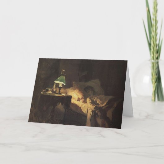 De Ill Woman (van Vasily Polenov) Kaart (Voorkant)