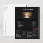 De Illuminati Briefkaart (Voorkant / Achterkant)