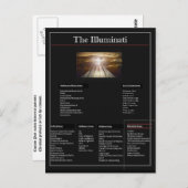 De Illuminati Briefkaart (Voorkant / Achterkant)