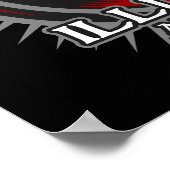 De illuminati kijken naar niemand vertrouwen poster (Hoek)