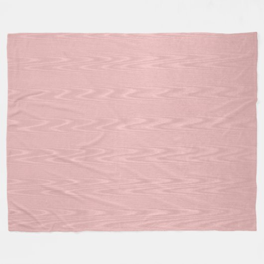 De illusie van Pink Moiré Fleece Deken (Voorkant (Horizontaal))