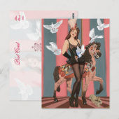 De illusionist briefkaart (Voorkant / Achterkant)