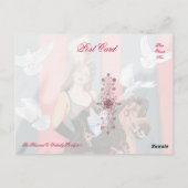 De illusionist briefkaart (Achterkant)