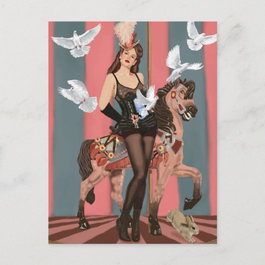 De illusionist briefkaart (Voorkant)