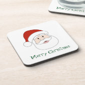 De Illustratie & de Tekst van de Kerstman Bier Onderzetter (Linkerzijde)