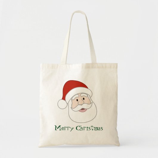 De Illustratie & de Tekst van de Kerstman Tote Bag (Voorkant)