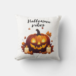 De illustratie toont een Halloween-scène-bestand Kussen