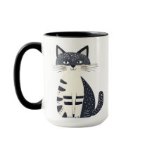 De illustratie toont een schattig kitten.