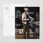 "De  illustratie van de Engineer" Briefkaart (Voorkant / Achterkant)