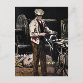 "De illustratie van de Engineer" Briefkaart