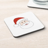 De Illustratie van de Kerstman Bier Onderzetter (Linkerzijde)