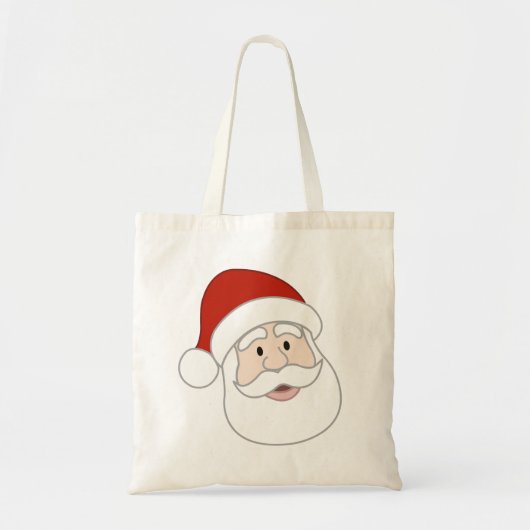 De Illustratie van de Kerstman Tote Bag (Voorkant)