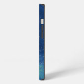 De illustratie van de sterrenhemel iPhone Hoesje (Linkerkant)