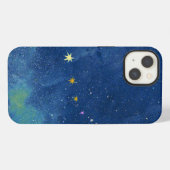 De illustratie van de sterrenhemel iPhone Hoesje (Achterkant horizontaal)