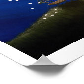 De illustratie van de Wishingvleugel Poster (Hoek)