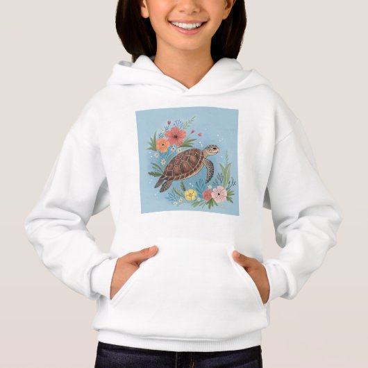 De illustratie van een zeeschildpad (Voorkant)