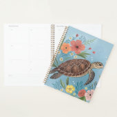 De illustratie van een zeeschildpad planner (Display)