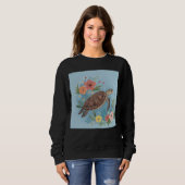 De illustratie van een zeeschildpad trui (Voorkant volledig)