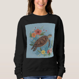 De illustratie van een zeeschildpad trui