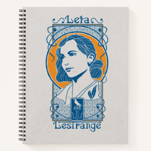 De Illustratie van Lestrange van Leta Notitieboek